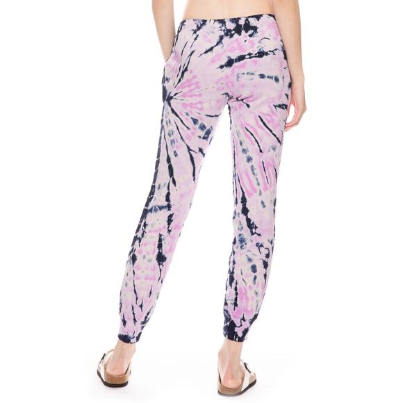 Monrow Bamboo Burst tie dye sweatpants - Picture 3 of 8